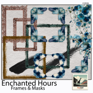 Dark Academia Digital Scrapbook Photo