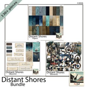 Nautical Scrapbook Paper Vintage Sea