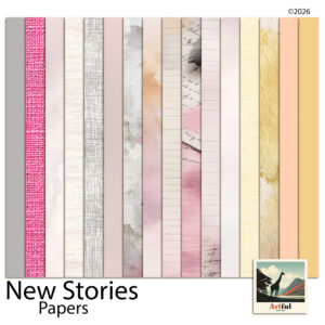 Blush Pink Digital Scrapbook Papers