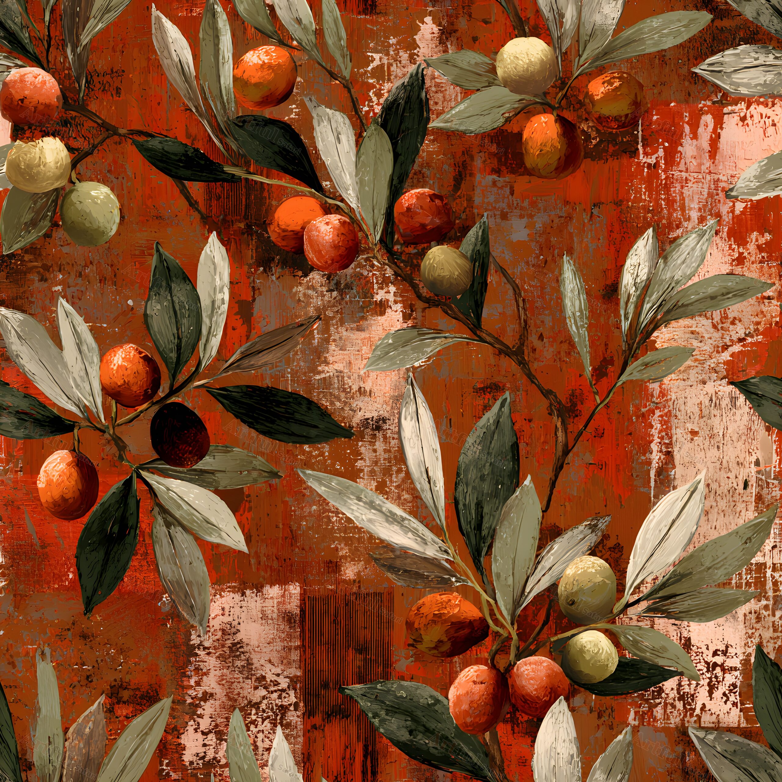 Tuscan Impasto digital scrapbook collection