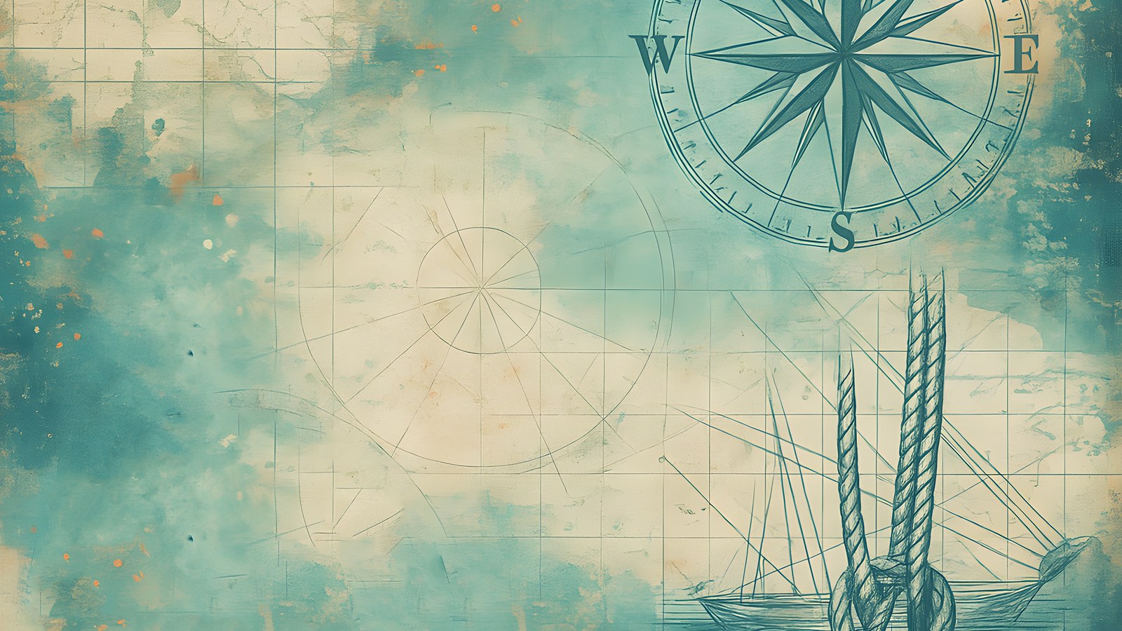 Digital scrapbooking software on screen, with a coastal page built from layered papers and photos