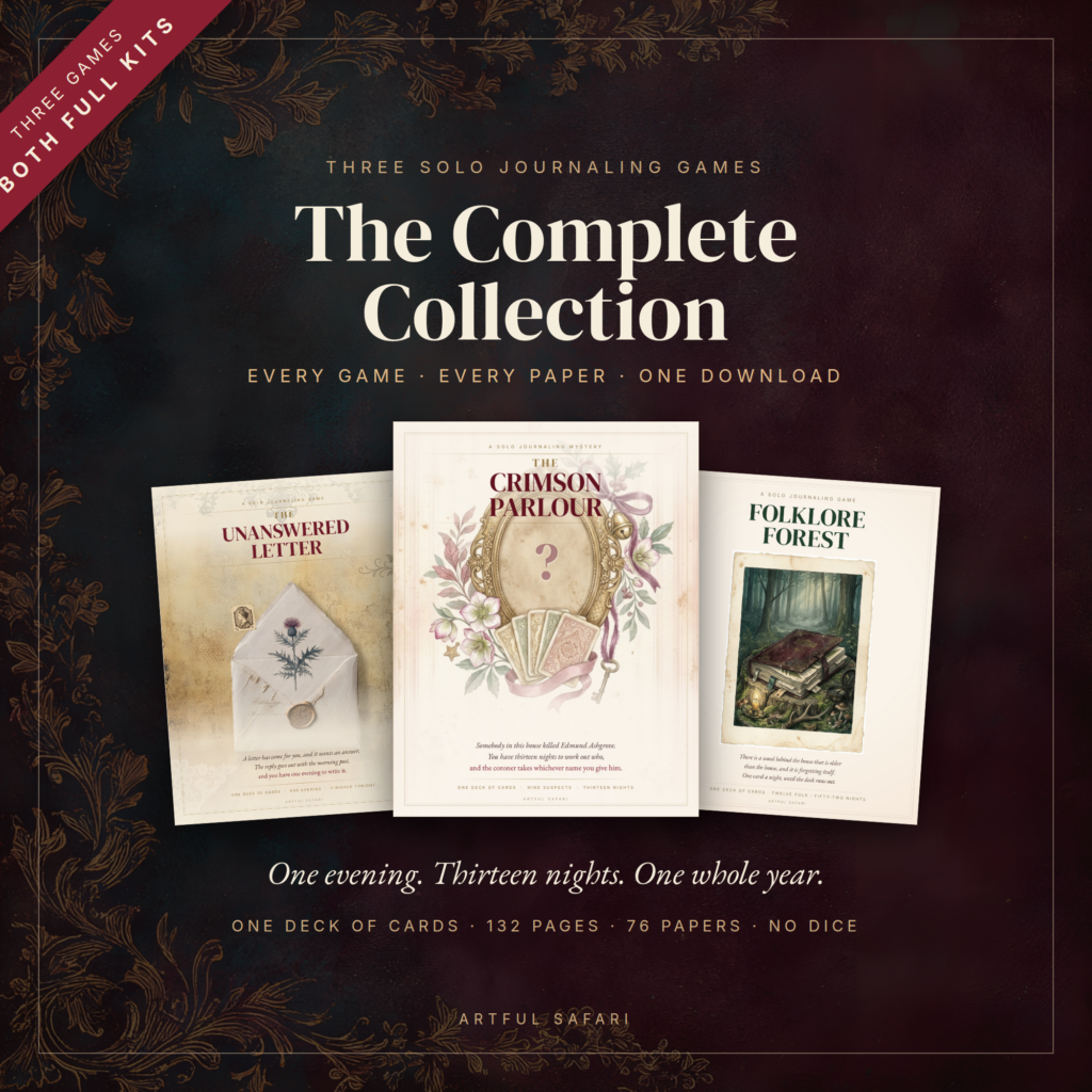 The Complete Collection — Three Solo Journaling Games and Two Full Kits