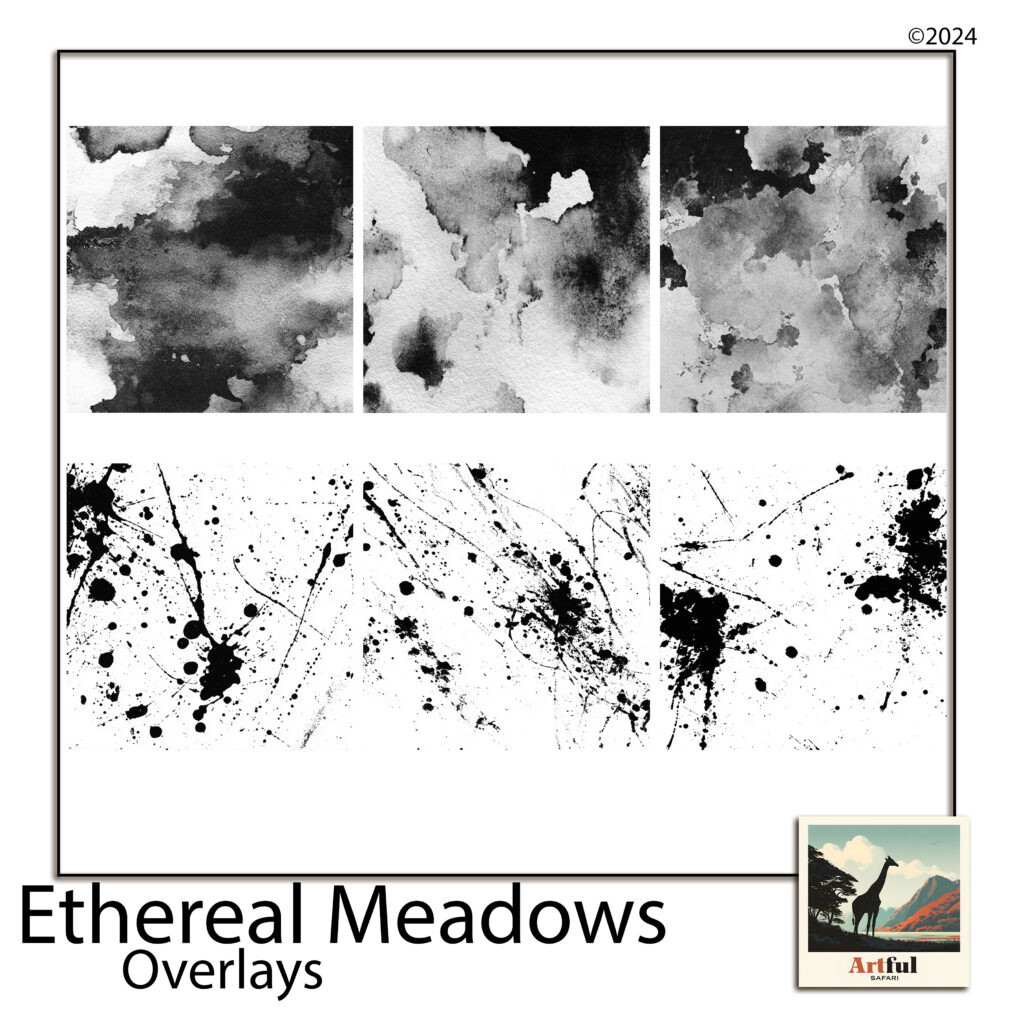 Texture Overlay Pack Watercolour Washes
