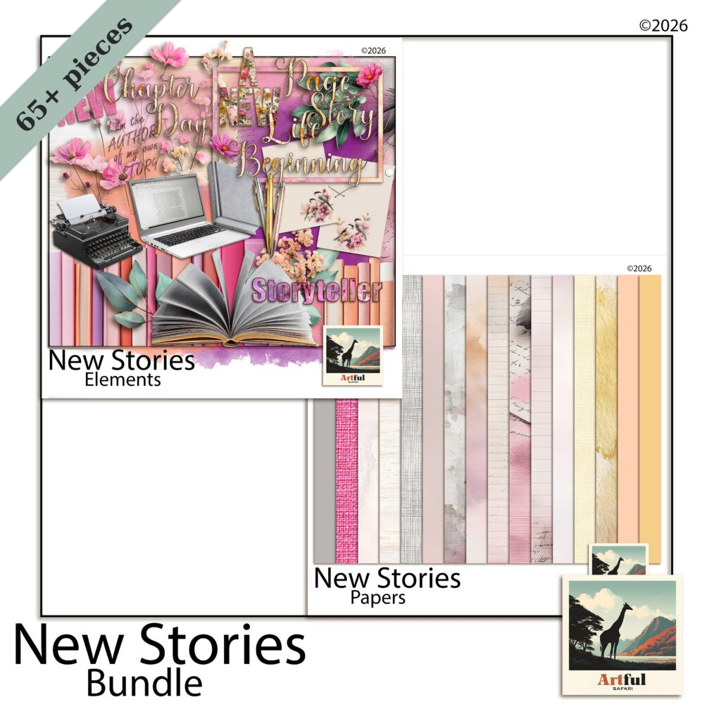 New Stories Digital Scrapbook Bundle