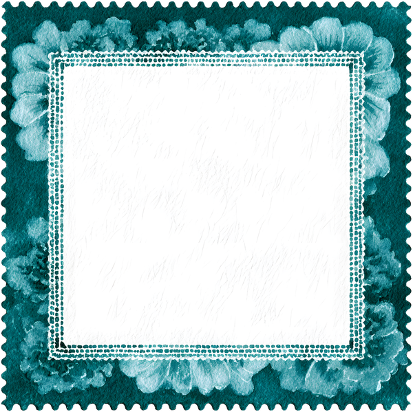 A blank journal card frame from the Enchanted Hours kit, ready for a first RPJ entry