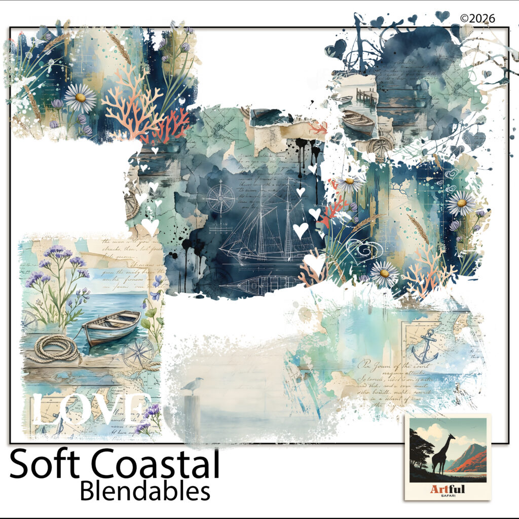 Soft Coastal Blendables 7 Torn Edge