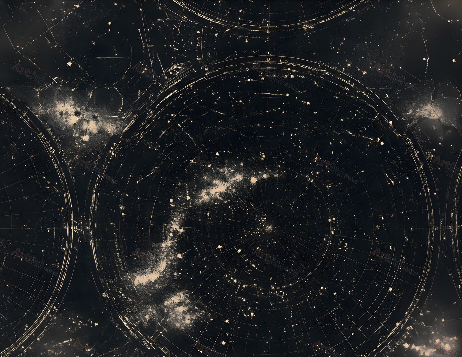 Antique star chart — included in Christmas Junk Journal - Gothmas Junk Journal Papers 1, 30 Printable 11x8.5 Pages