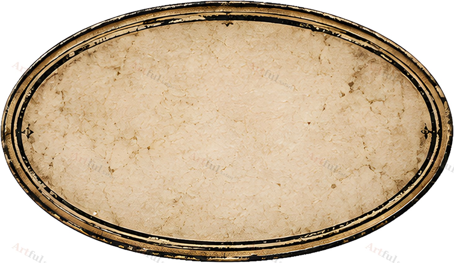 Blank oval label — included in Gothmas Word Art — 14 Gothic Christmas Word Art PNGs and Blank Labels