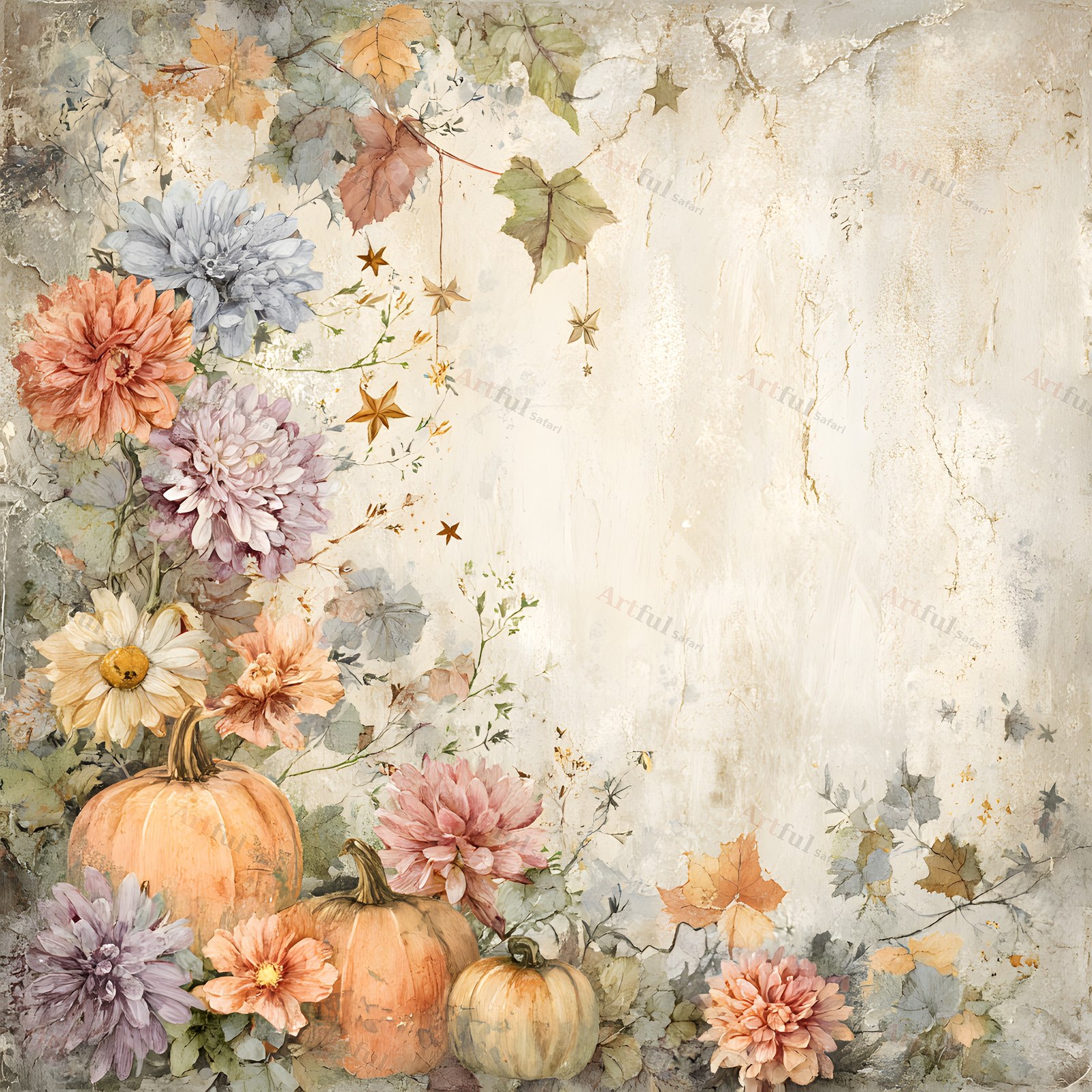 Glasshouse — included in Halloween Pumpkin Pals 2 Pattern Papers - Halloween Scrapbook Paper, 30 Pieces