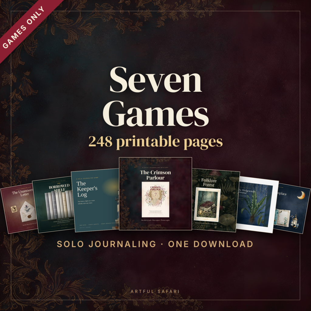 The Seven Game Bundle — All Seven Solo Journaling Games
