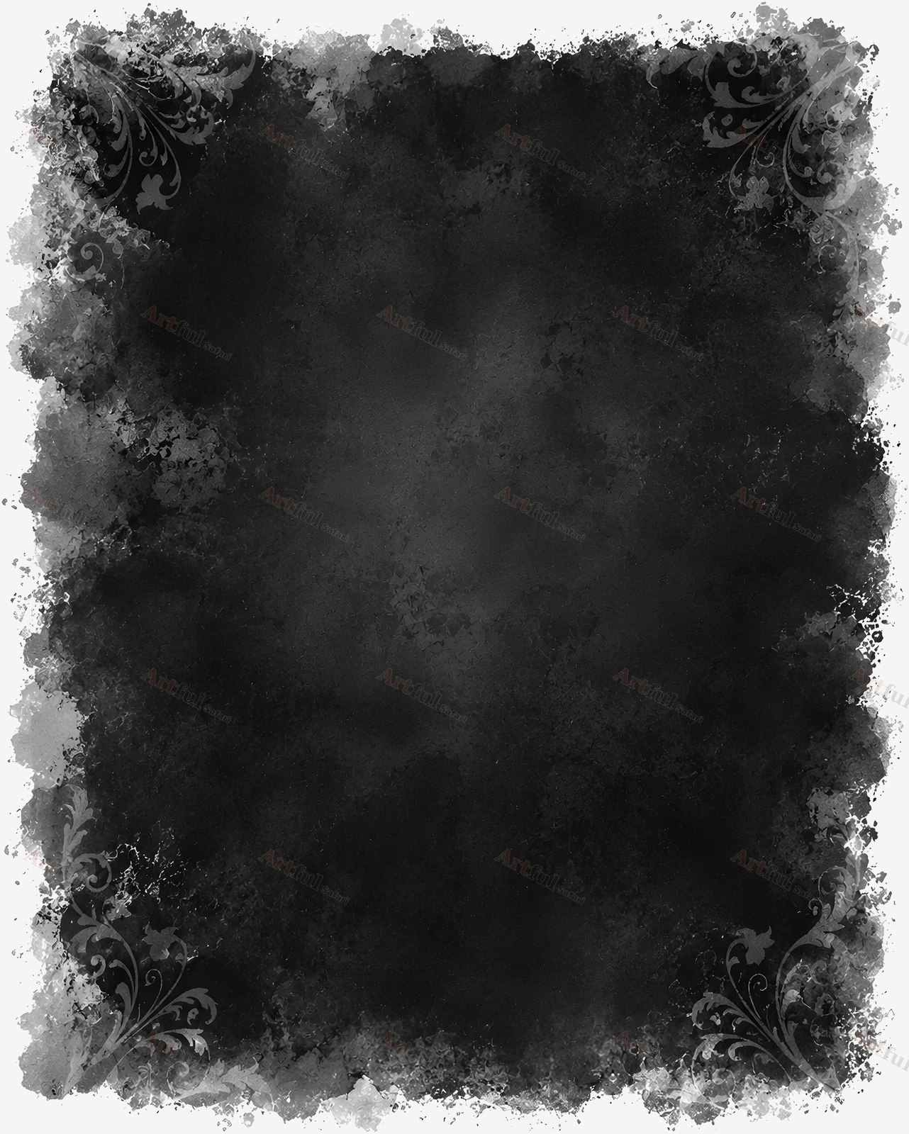 Mask file 3 — included in Photo Mask PNG: 6 Victorian Christmas Blend Masks, Crimson Parlour Masks